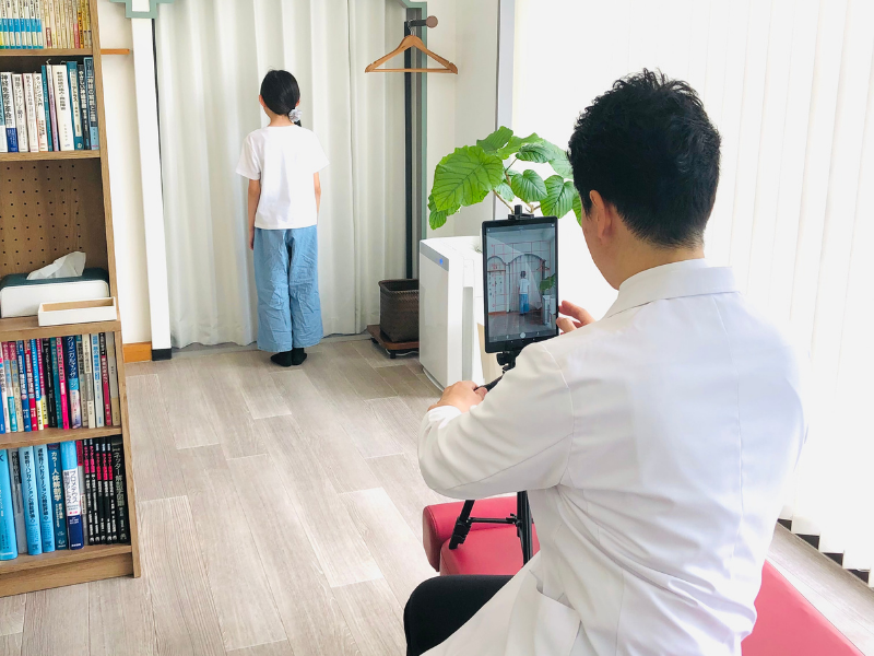 姿勢写真撮影